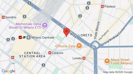 Apartments for rent i Milano Zona 2 - Stazione Centrale, Gorla, Turro, Greco, Crescenzago - kort over placeringen