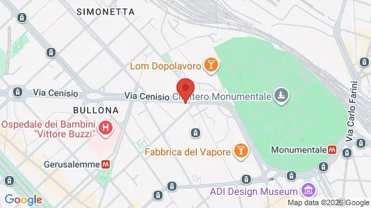 Apartments for rent i Milano Zona 1 - Centro storico - kort over placeringen