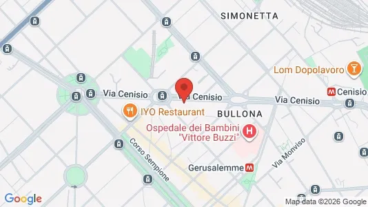 Apartments for rent i Milano Zona 1 - Centro storico - kort over placeringen