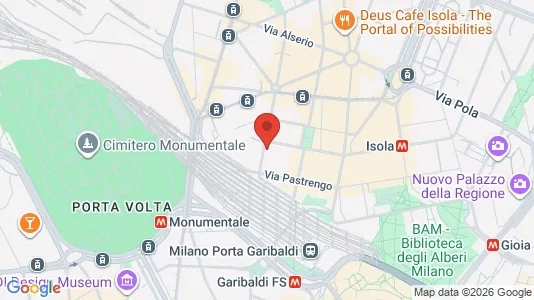 Apartments for rent i Milano Zona 9 - Porta Garibaldi, Niguarda - kort over placeringen