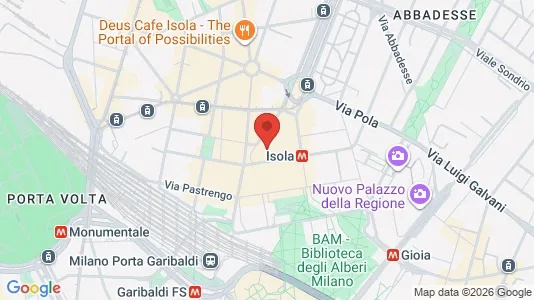 Apartments for rent i Milano Zona 9 - Porta Garibaldi, Niguarda - kort over placeringen