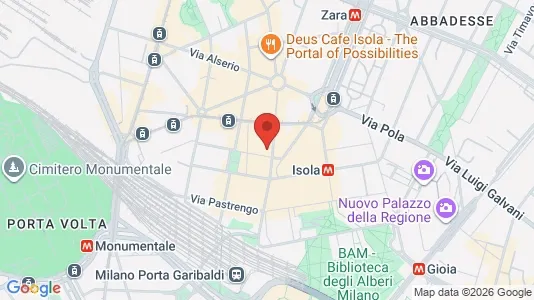 Apartments for rent i Milano Zona 9 - Porta Garibaldi, Niguarda - kort over placeringen