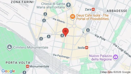 Apartments for rent i Milano Zona 9 - Porta Garibaldi, Niguarda - kort over placeringen