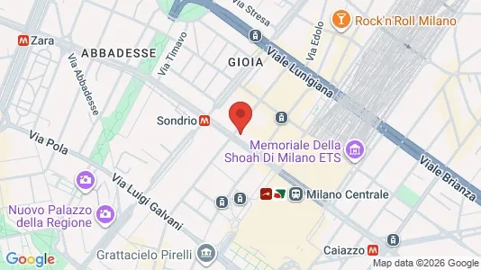 Apartments for rent i Milano Zona 2 - Stazione Centrale, Gorla, Turro, Greco, Crescenzago - kort over placeringen