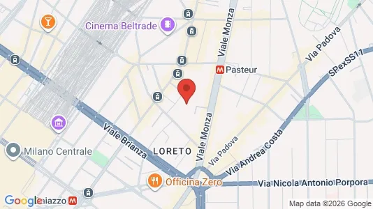 Apartments for rent i Milano Zona 2 - Stazione Centrale, Gorla, Turro, Greco, Crescenzago - kort over placeringen