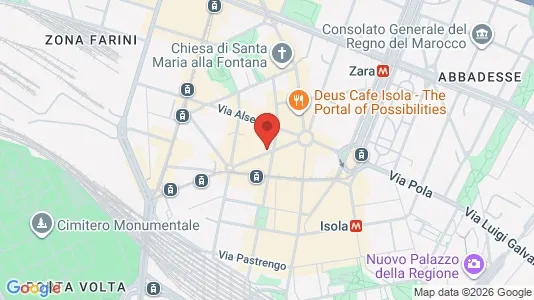 Apartments for rent i Milano Zona 9 - Porta Garibaldi, Niguarda - kort over placeringen