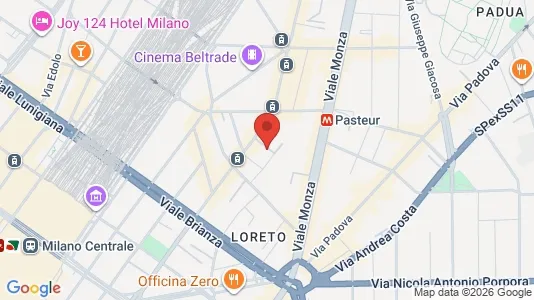 Apartments for rent i Milano Zona 2 - Stazione Centrale, Gorla, Turro, Greco, Crescenzago - kort over placeringen
