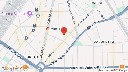 Apartments for rent i Milano Zona 2 - Stazione Centrale, Gorla, Turro, Greco, Crescenzago - kort over placeringen