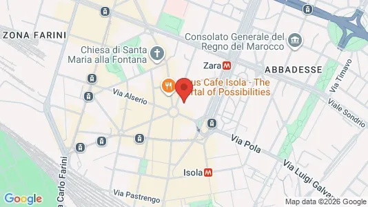 Apartments for rent i Milano Zona 9 - Porta Garibaldi, Niguarda - kort over placeringen