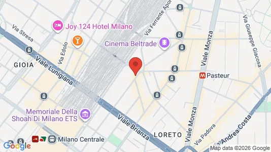 Apartments for rent i Milano Zona 2 - Stazione Centrale, Gorla, Turro, Greco, Crescenzago - kort over placeringen