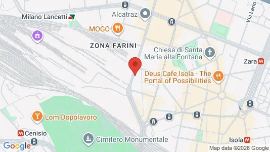 Rooms for rent i Milano Zona 9 - Porta Garibaldi, Niguarda - kort over placeringen