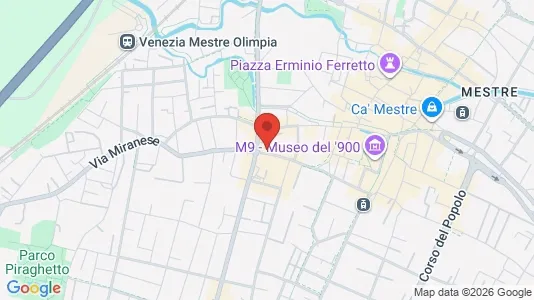 Rooms for rent i Venice - kort over placeringen