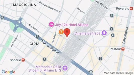 Apartments for rent i Milano Zona 2 - Stazione Centrale, Gorla, Turro, Greco, Crescenzago - kort over placeringen