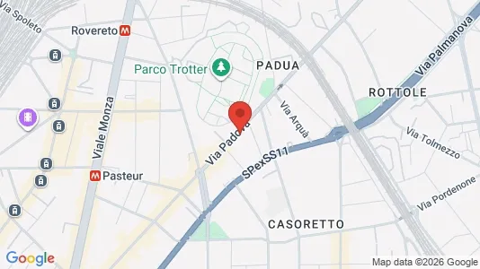 Apartments for rent i Milano Zona 3 - Porta Venezia, Città Studi, Lambrate - kort over placeringen