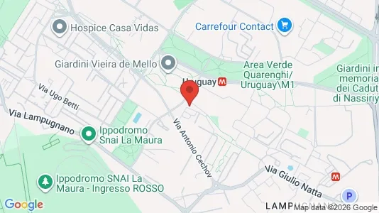 Apartments for rent i Spoleto - kort over placeringen