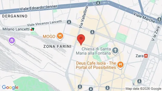 Rooms for rent i Milano Zona 9 - Porta Garibaldi, Niguarda - kort over placeringen