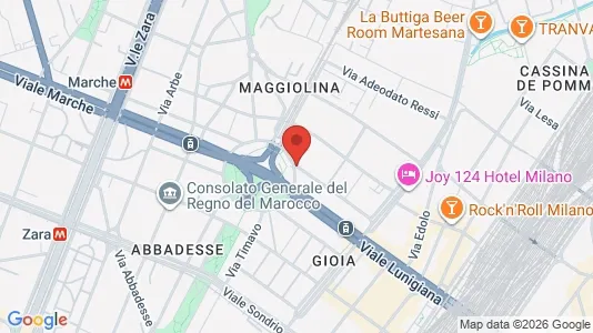 Apartments for rent i Milano Zona 2 - Stazione Centrale, Gorla, Turro, Greco, Crescenzago - kort over placeringen