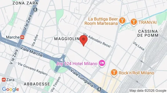 Rooms for rent i Milano Zona 2 - Stazione Centrale, Gorla, Turro, Greco, Crescenzago - kort over placeringen