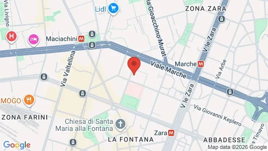Apartments for rent i Milano Zona 9 - Porta Garibaldi, Niguarda - kort over placeringen