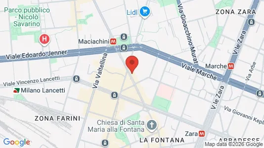 Apartments for rent i Milano Zona 9 - Porta Garibaldi, Niguarda - kort over placeringen