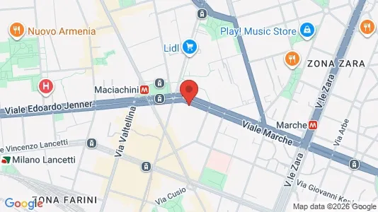 Apartments for rent i Milano Zona 9 - Porta Garibaldi, Niguarda - kort over placeringen