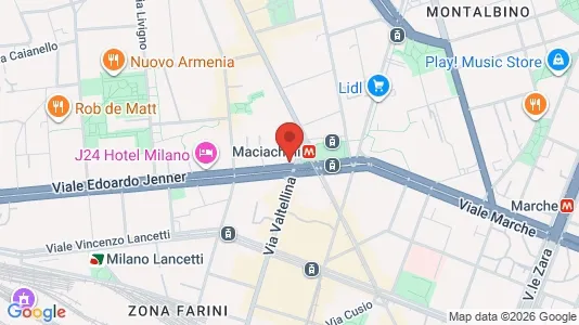 Apartments for rent i Milano Zona 9 - Porta Garibaldi, Niguarda - kort over placeringen