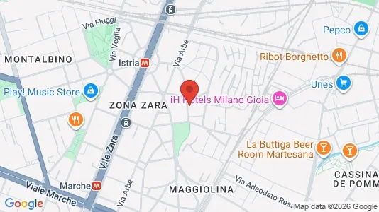 Apartments for rent i Milano Zona 2 - Stazione Centrale, Gorla, Turro, Greco, Crescenzago - kort over placeringen