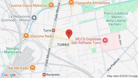 Apartments for rent i Milano Zona 2 - Stazione Centrale, Gorla, Turro, Greco, Crescenzago - kort over placeringen