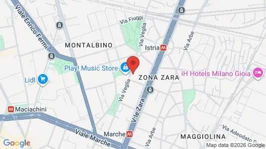 Apartments for rent i Milano Zona 9 - Porta Garibaldi, Niguarda - kort over placeringen