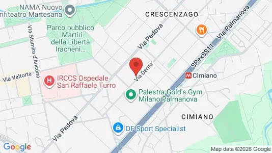 Apartments for rent i Milano Zona 3 - Porta Venezia, Città Studi, Lambrate - kort over placeringen