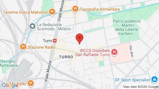Apartments for rent i Milano Zona 2 - Stazione Centrale, Gorla, Turro, Greco, Crescenzago - kort over placeringen