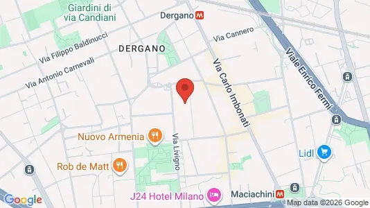 Apartments for rent i Milano Zona 9 - Porta Garibaldi, Niguarda - kort over placeringen