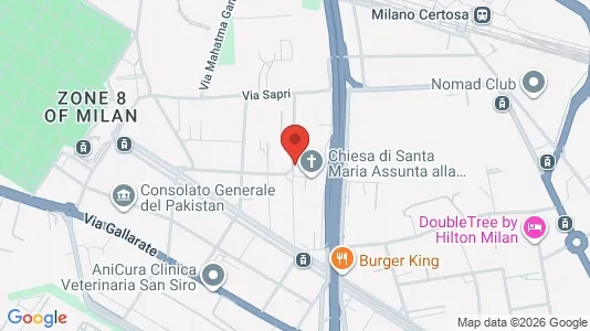 Apartments for rent i Milano Zona 8 - Fiera, Gallaratese, Quarto Oggiaro - kort over placeringen