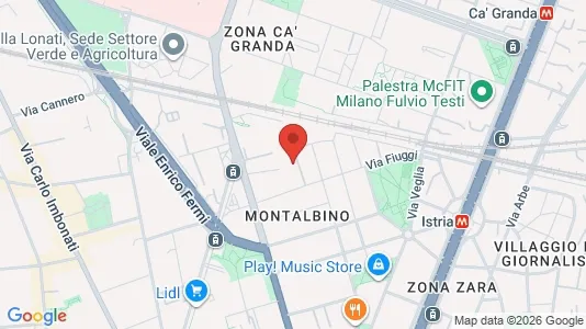 Apartments for rent i Milano Zona 9 - Porta Garibaldi, Niguarda - kort over placeringen