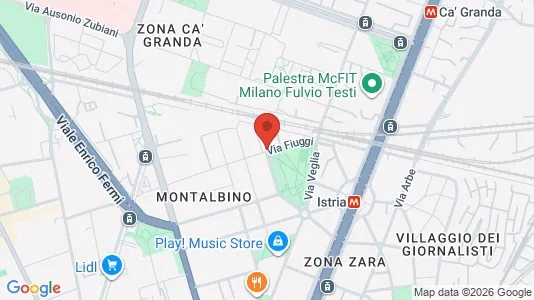 Apartments for rent i Milano Zona 9 - Porta Garibaldi, Niguarda - kort over placeringen