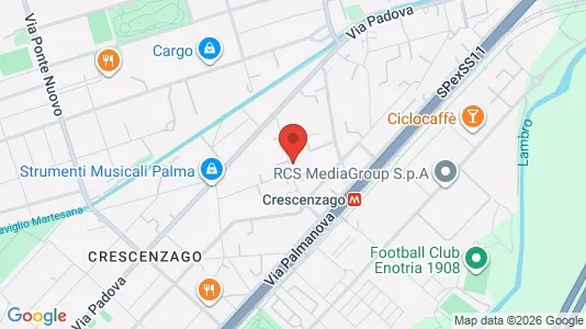 Apartments for rent i Milano Zona 3 - Porta Venezia, Città Studi, Lambrate - kort over placeringen