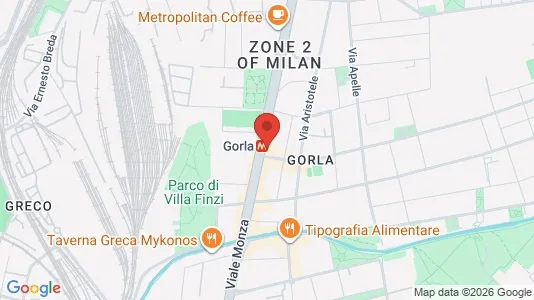 Rooms for rent i Milano Zona 2 - Stazione Centrale, Gorla, Turro, Greco, Crescenzago - kort over placeringen