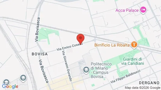 Apartments for rent i Milano Zona 9 - Porta Garibaldi, Niguarda - kort over placeringen