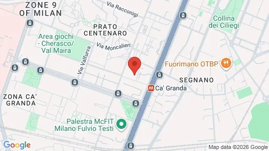 Apartments for rent i Milano Zona 9 - Porta Garibaldi, Niguarda - kort over placeringen
