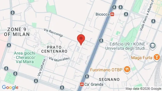 Apartments for rent i Milano Zona 9 - Porta Garibaldi, Niguarda - kort over placeringen
