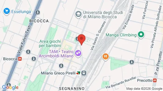 Rooms for rent i Milano Zona 2 - Stazione Centrale, Gorla, Turro, Greco, Crescenzago - kort over placeringen