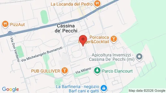 Apartments for rent i Cassina de' Pecchi - kort over placeringen