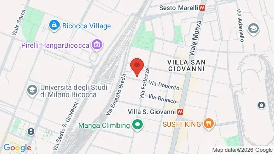 Apartments for rent i Milano Zona 2 - Stazione Centrale, Gorla, Turro, Greco, Crescenzago - kort over placeringen
