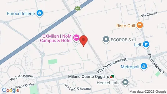Apartments for rent i Novate Milanese - kort over placeringen