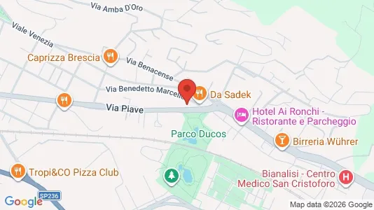 Rooms for rent i Brescia - kort over placeringen