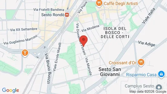 Apartments for rent i Sesto San Giovanni - kort over placeringen