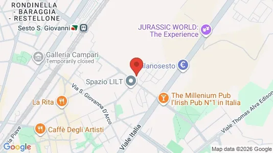 Apartments for rent i Sesto San Giovanni - kort over placeringen