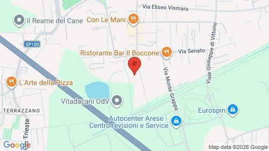 Apartments for rent i Arese - kort over placeringen