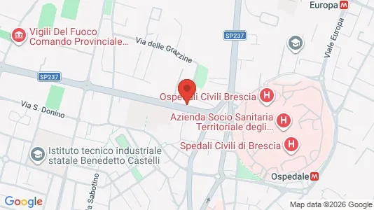 Rooms for rent i Brescia - kort over placeringen