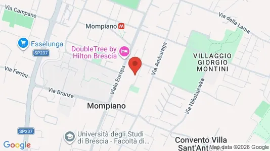 Rooms for rent i Brescia - kort over placeringen
